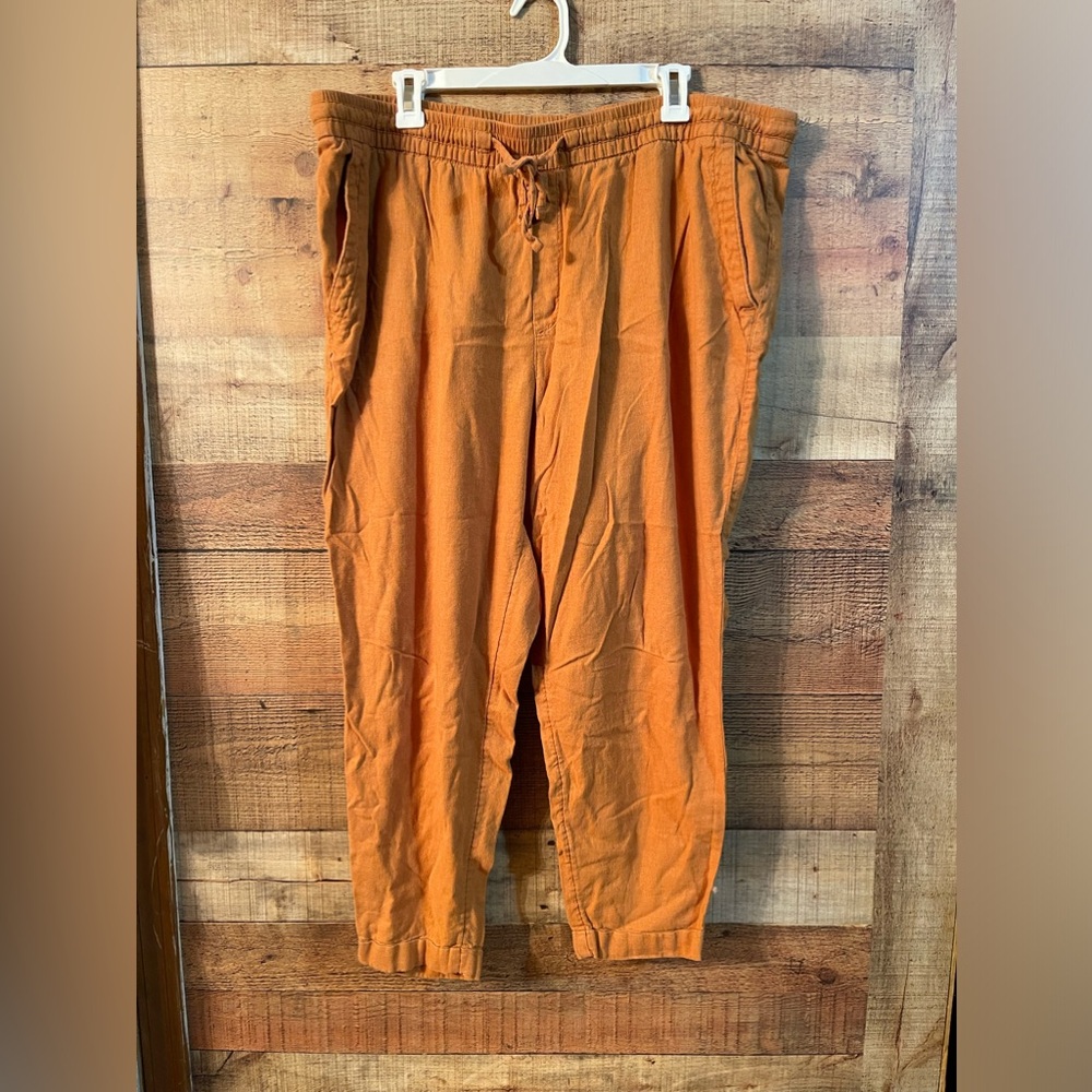 Old Navy boho linen casual pants